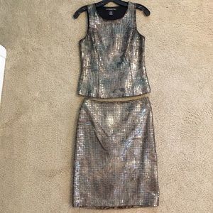 two piece cocktail outfit